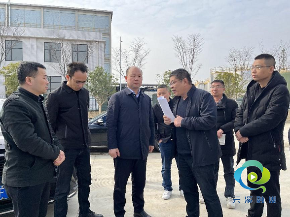 區(qū)委副書記訪索是湖南工廠建設(shè)進度